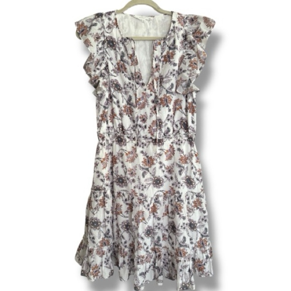 Melissa Nepton Robe Lizy Imprim Flora Dress Size Small